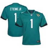 Youth Jacksonville Jaguars Travis Etienne Teal Game Jersey