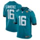 Men's Jacksonville Jaguars Trevor Lawrence Teal Home Game Jersey