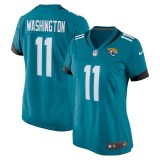 Women's Jacksonville Jaguars Parker Washington Teal Team Game Jersey