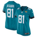 Women's Jacksonville Jaguars Josiah Deguara Teal Team Game Jersey