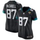 Women's Jacksonville Jaguars Keenan McCardell Black Game Retired Player Jersey