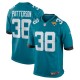 Men's Jacksonville Jaguars Riley Patterson Teal Team Game Jersey