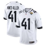 Men's Jacksonville Jaguars Josh Hines-Allen White Player Game Jersey