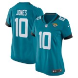 Women's Jacksonville Jaguars Mac Jones Teal Team Game Jersey