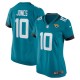 Women's Jacksonville Jaguars Mac Jones Teal Team Game Jersey