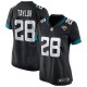 Women's Jacksonville Jaguars Fred Taylor Black Game Retired Player Jersey