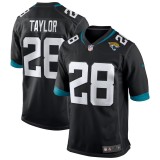 Men's Jacksonville Jaguars Fred Taylor Black Game Retired Player Jersey
