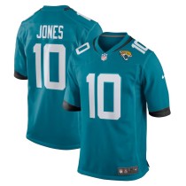 Men's Jacksonville Jaguars Mac Jones Teal Team Game Jersey