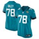Women's Jacksonville Jaguars Dennis Daley Teal Game Jersey