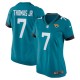 Women's Jacksonville Jaguars Brian Thomas Jr. Teal Game Jersey