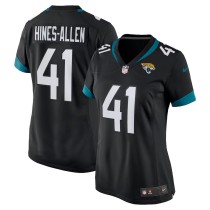 Women's Jacksonville Jaguars Josh Hines-Allen Black Alternate Player Game Jersey