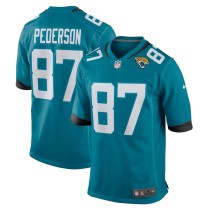 Men's Jacksonville Jaguars Josh Pederson Teal Team Game Jersey