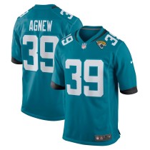 Men's Jacksonville Jaguars Jamal Agnew Teal Game Jersey