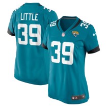 Women's Jacksonville Jaguars Cam Little Teal Game Jersey