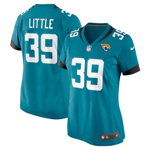 Women's Jacksonville Jaguars Cam Little Teal Game Jersey