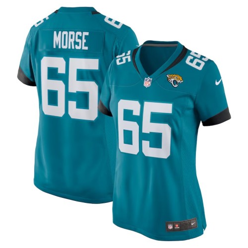 Women's Jacksonville Jaguars Mitch Morse Teal Team Game Jersey