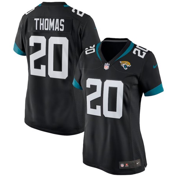 Women's Jacksonville Jaguars Daniel Thomas Black Game Jersey