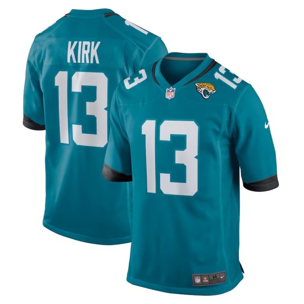 Men's Jacksonville Jaguars Christian Kirk Teal Game Jersey