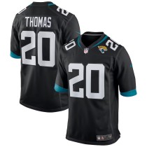 Men's Jacksonville Jaguars Daniel Thomas Black Game Jersey