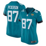 Women's Jacksonville Jaguars Josh Pederson Teal Team Game Jersey
