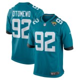 Men's Jacksonville Jaguars Esezi Otomewo Teal Team Game Jersey