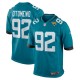 Men's Jacksonville Jaguars Esezi Otomewo Teal Team Game Jersey