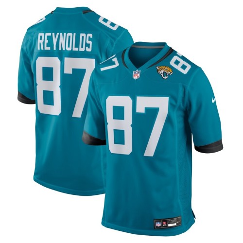 Men's Jacksonville Jaguars Josh Reynolds Teal Team Game Jersey
