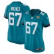 Women's Jacksonville Jaguars Chandler Brewer Teal Game Jersey