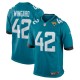 Men's Jacksonville Jaguars Andrew Wingard Teal Game Jersey