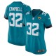 Women's Jacksonville Jaguars Tyson Campbell Teal Game Jersey
