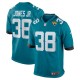 Men's Jacksonville Jaguars Velus Jones Jr. Teal Team Game Jersey