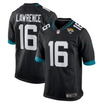 Youth Jacksonville Jaguars Trevor Lawrence Black Game Jersey