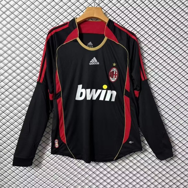AC Milan 2006/2007 Third Retro Long Sleeve Jersey