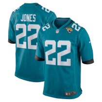 Men's Jacksonville Jaguars Jarrian Jones Teal Team Game Jersey