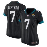 Women's Jacksonville Jaguars Byron Leftwich Black Alternate Retired Player Game Jersey