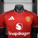 Player Version MUFC 25/26 Home Authentic Jersey