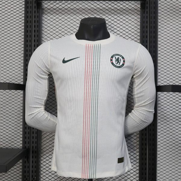 Player Version Chelsea 25/26 Away Long Sleeve Authentic Jersey