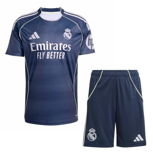 Real Madrid 25/26 Away Jersey and Short Kit