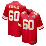 Men's Kansas City Chiefs Hunter Nourzad Red Game Jersey