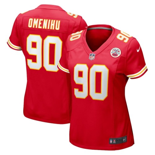 Women's Kansas City Chiefs Charles Omenihu Red Game Player Jersey