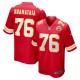 Men's Kansas City Chiefs Kingsley Suamataia Red Game Jersey