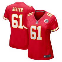 Women's Kansas City Chiefs Austin Reiter Red Game Player Jersey