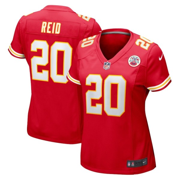 Women's Kansas City Chiefs Justin Reid Red Game Jersey