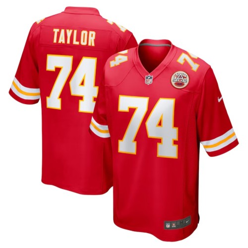 Men's Kansas City Chiefs Jawaan Taylor Red Game Player Jersey