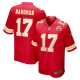 Men's Kansas City Chiefs Mecole Hardman Red Game Jersey
