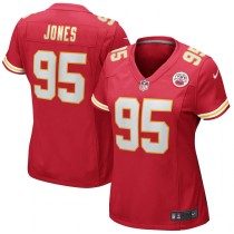 Women's Chris Jones Red Kansas City Chiefs Game Jersey