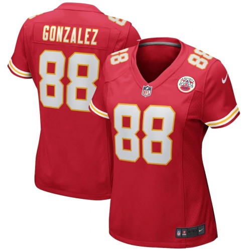 Women's Kansas City Chiefs Tony Gonzalez Red Game Retired Player Jersey