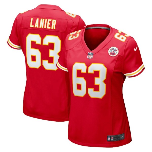 Women's Kansas City Chiefs Willie Lanier Red Retired Player Jersey