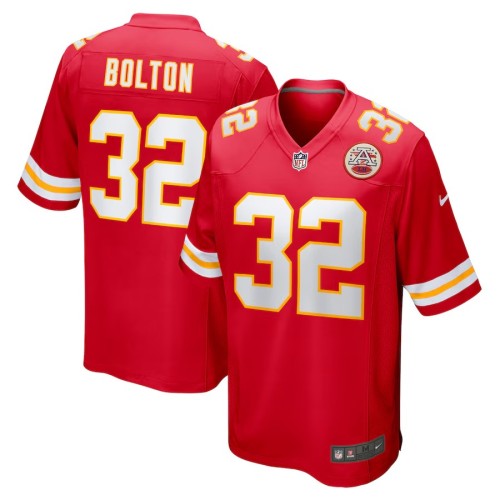 Men's Kansas City Chiefs Nick Bolton Red Game Jersey