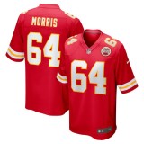 Men's Kansas City Chiefs Wanya Morris Red Game Jersey